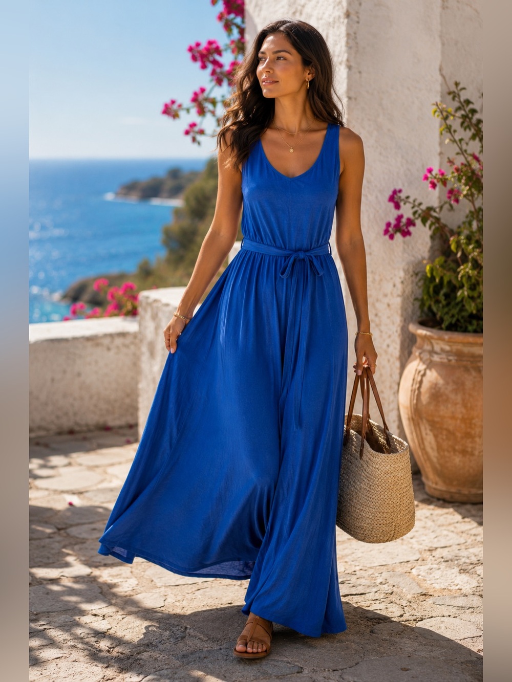 NEW Velvet by Graham & Spencer Camila Dress – Lapis Blue | NWT - Picture 10 of 10